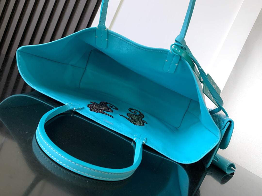 Goyard Anjou PM Seahorse Embroidery Limited Edition