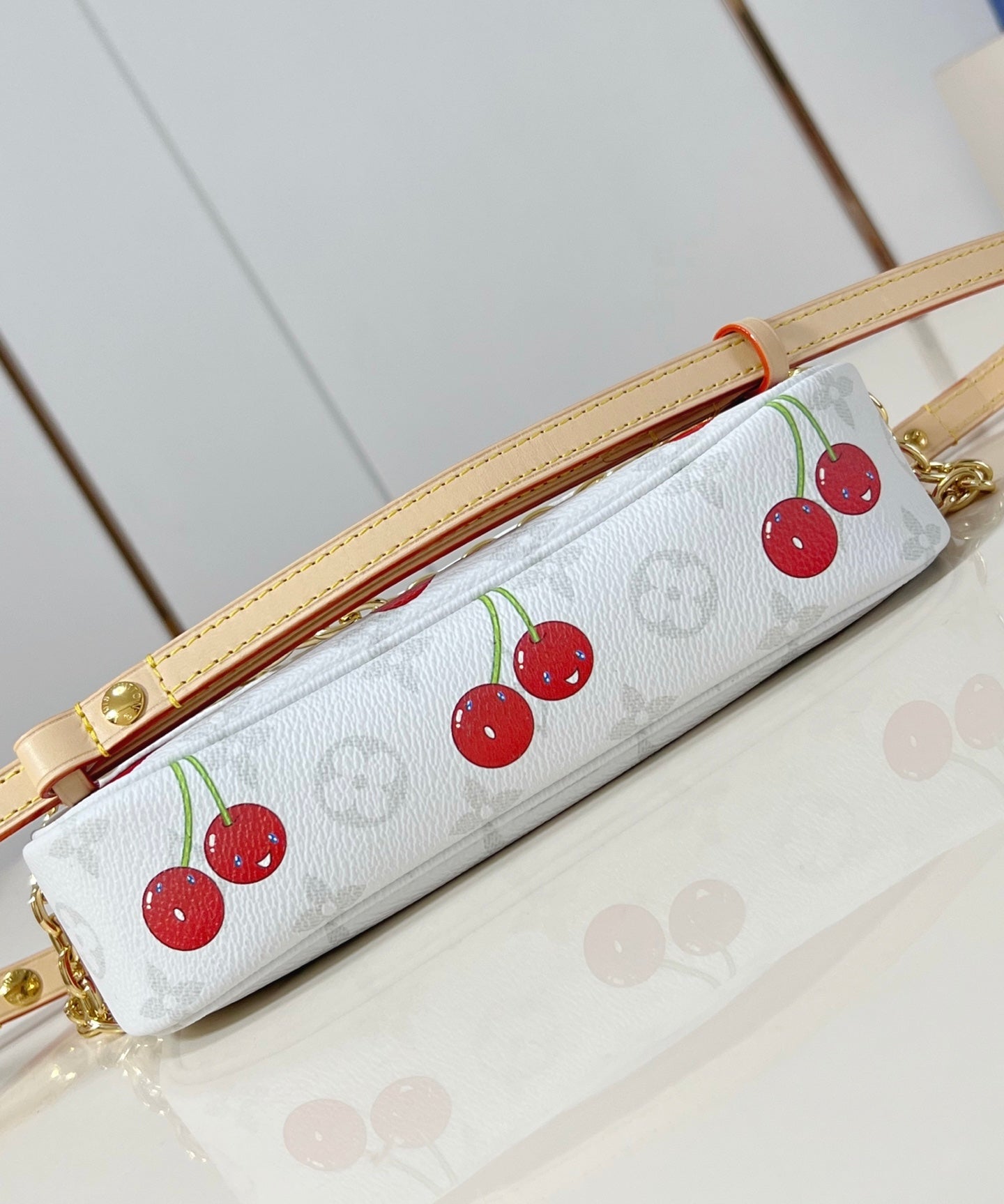 Louis Vuitton x TM Portafoglio con catenella Ivy