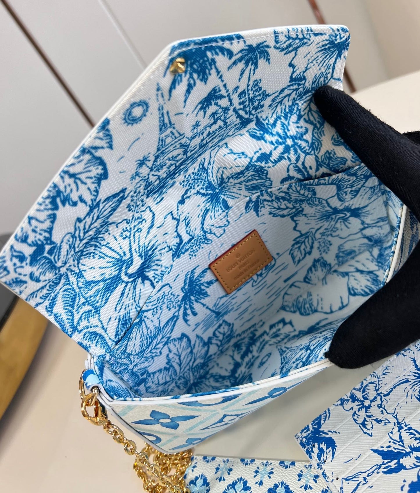 Louis Vuitton Pochette Félicie laguna blu