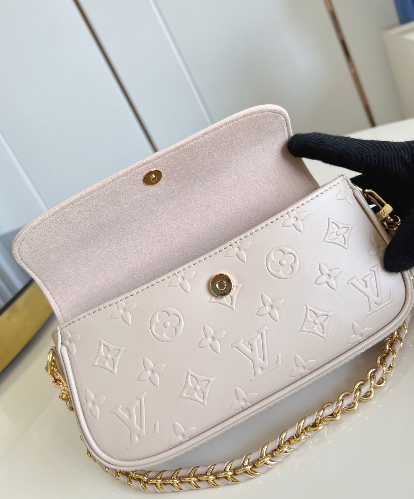 Louis Vuitton Portafoglio con catenella Ivy