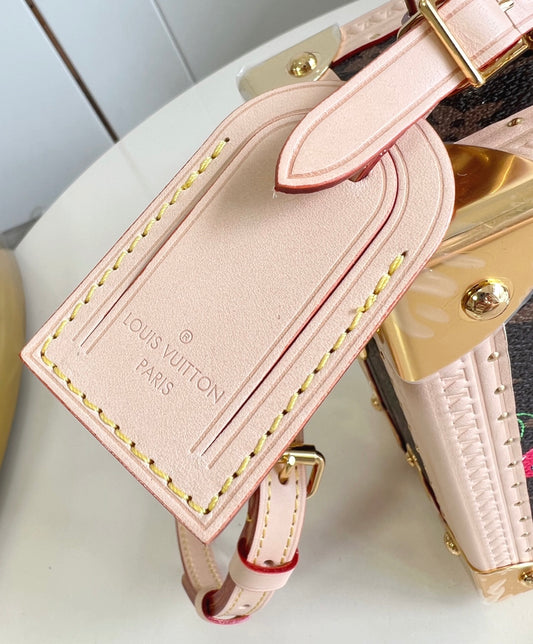 Louis Vuitton x TM Mini Square Trunk Cherry