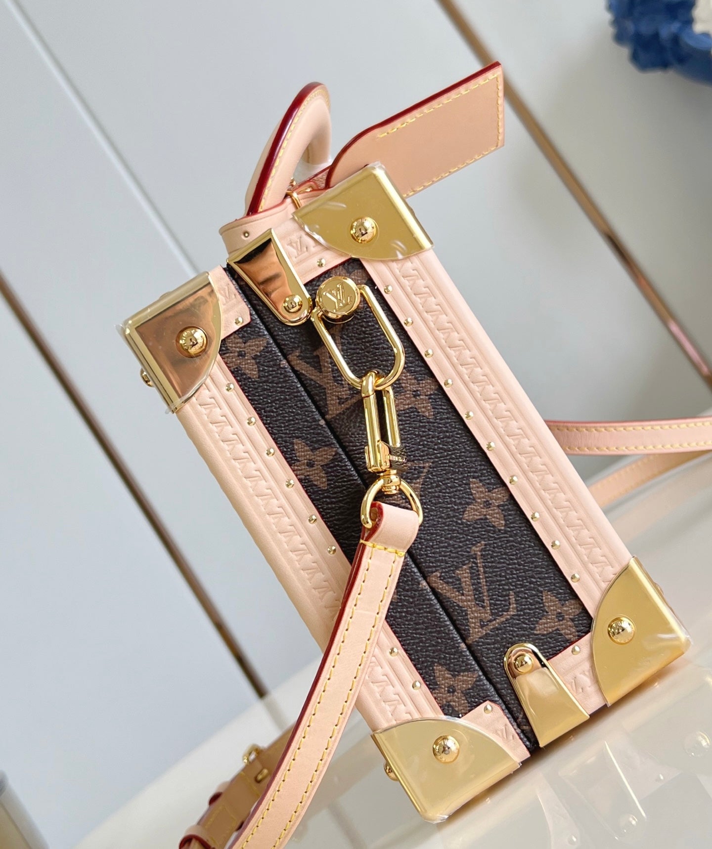 Louis Vuitton x TM Mini Square Trunk Cherry