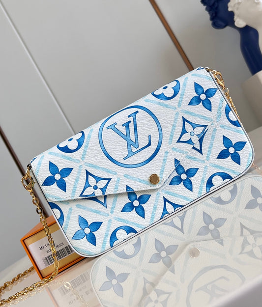 Louis Vuitton Pochette Félicie laguna blu
