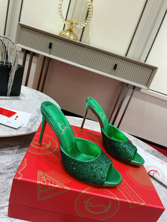 LOUBOUTIN Me Dolly 100 Strass