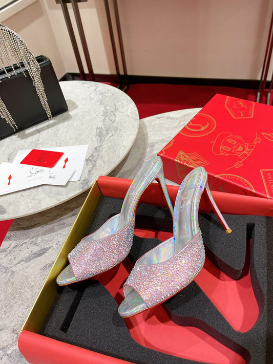 LOUBOUTIN Me Dolly 100 Strass