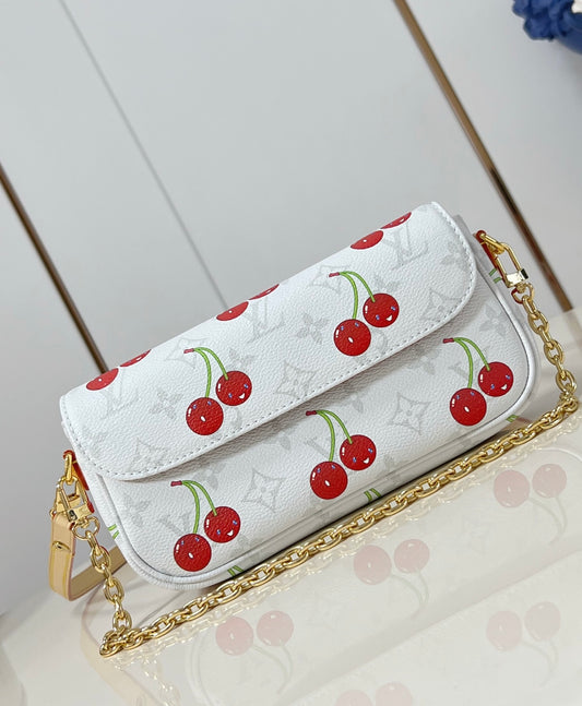 Louis Vuitton x TM Portafoglio con catenella Ivy