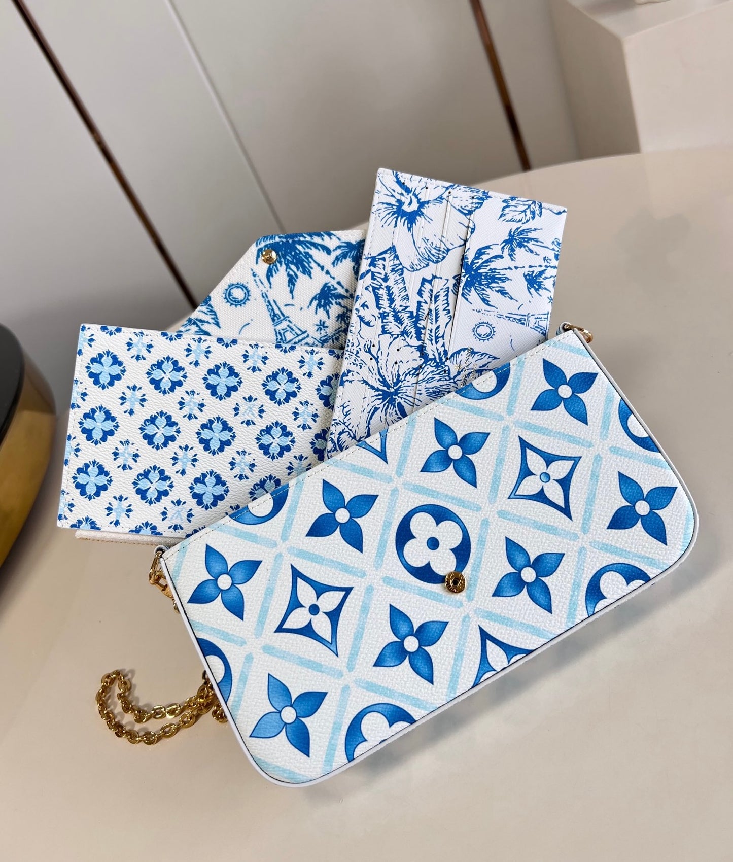 Louis Vuitton Pochette Félicie laguna blu