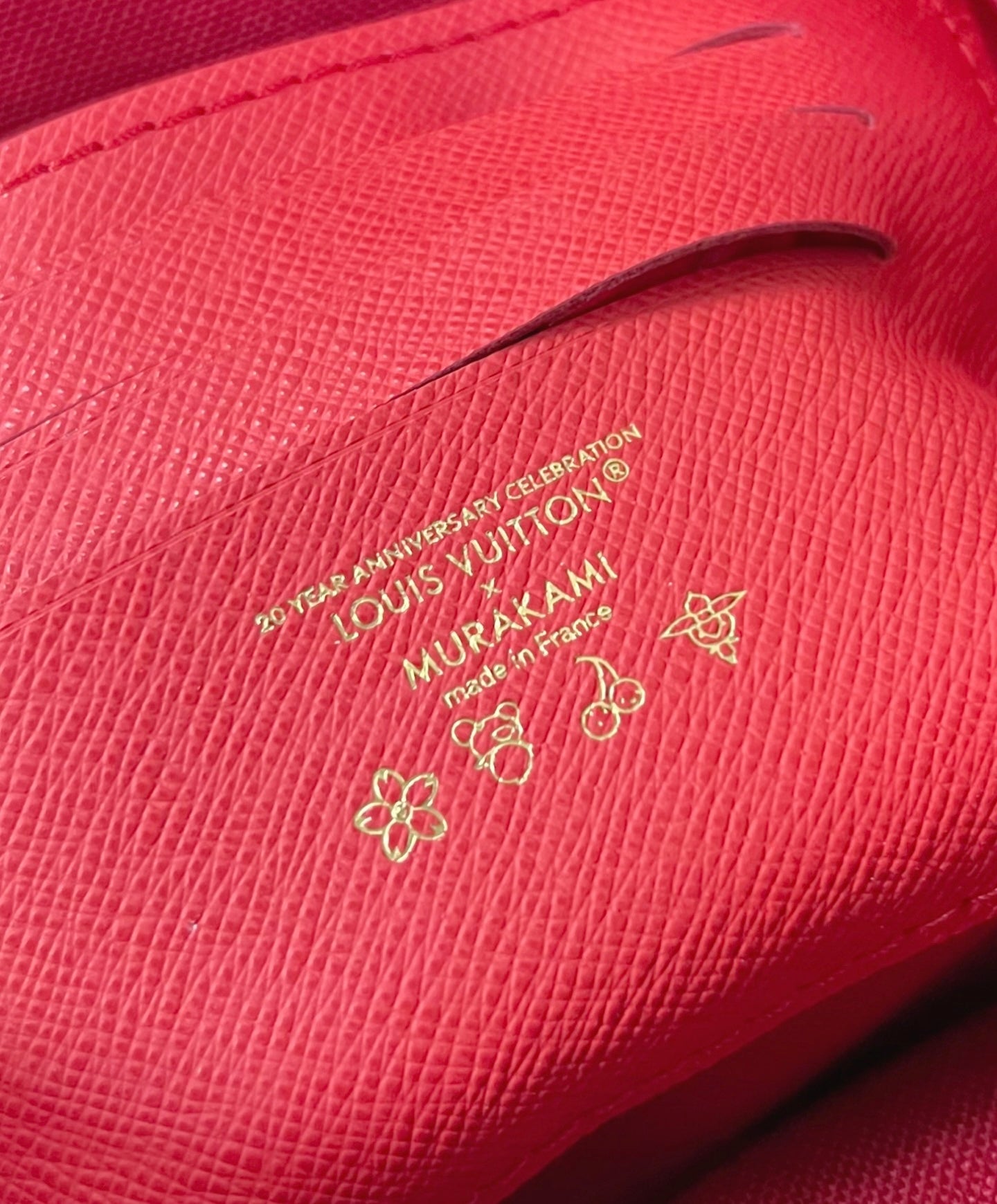 Louis Vuitton x TM Portafoglio con catenella Ivy