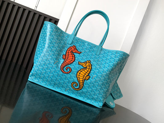 Goyard Anjou PM Seahorse Embroidery Limited Edition