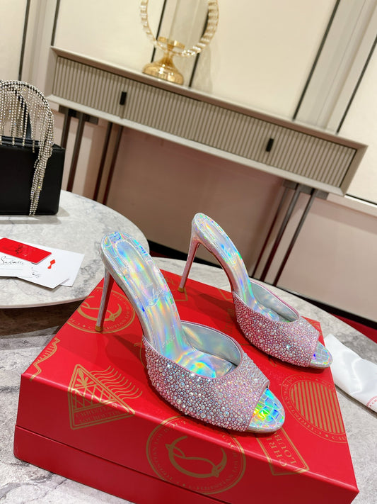 LOUBOUTIN Me Dolly 100 Strass