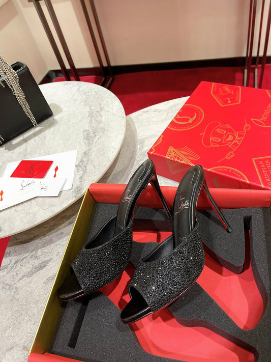 LOUBOUTIN Me Dolly 100 Strass