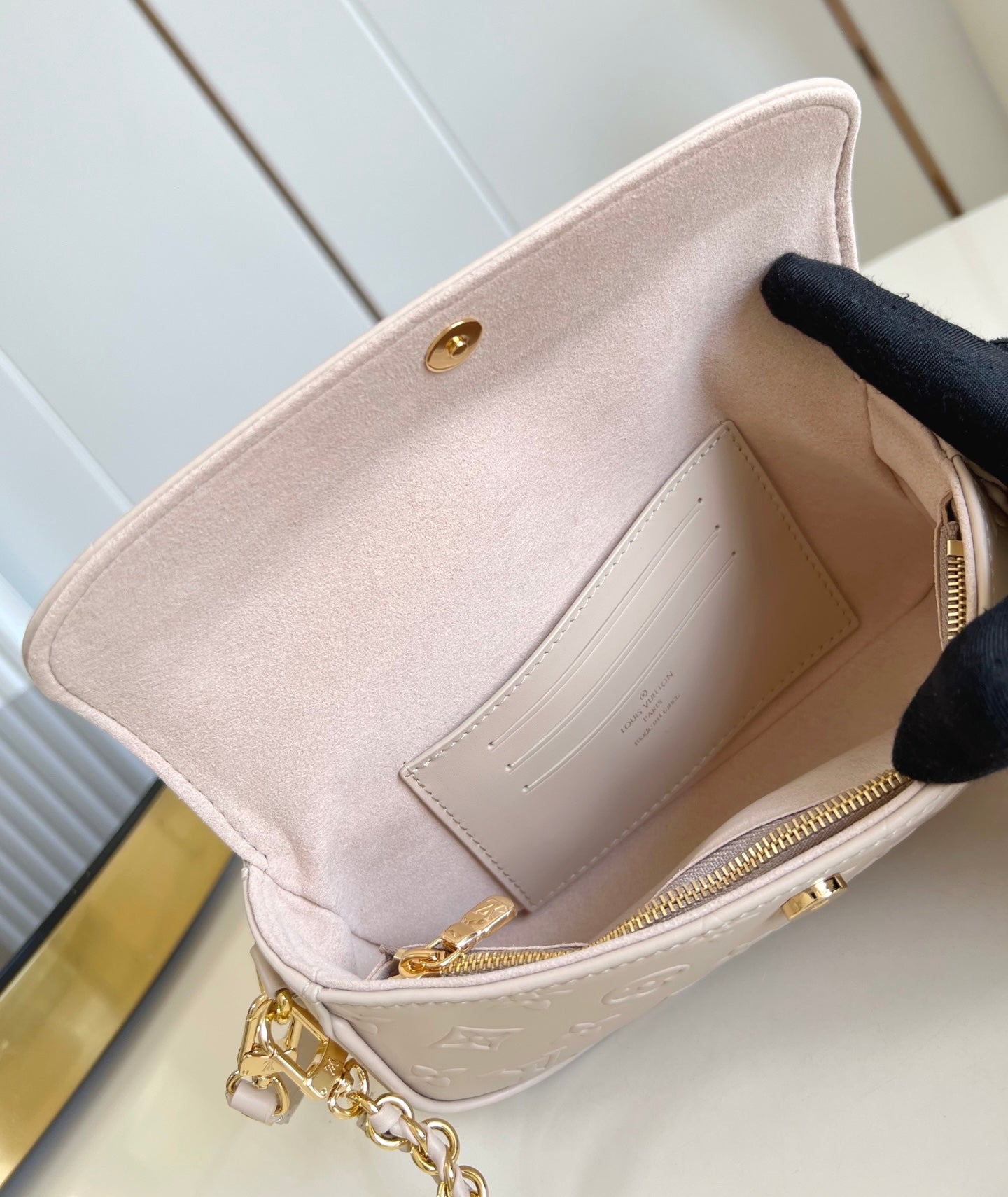 Louis Vuitton Portafoglio con catenella Ivy